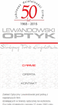 Mobile Screenshot of optyklewandowski.pl