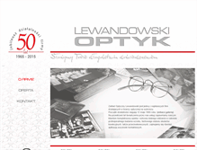 Tablet Screenshot of optyklewandowski.pl